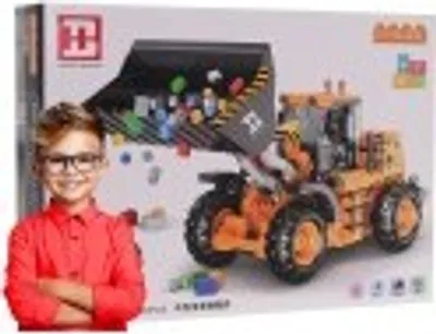 Immagine prodotto di set 653 el. + PILOTA Modello BULDOZER Veicolo da costruzione R/C