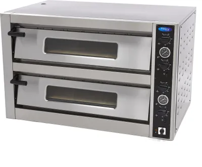 Produktbild von Maxima - Gastro Pizzaofen - Passt 12 x Ø 30 cm Pizzas - Doppeldeck