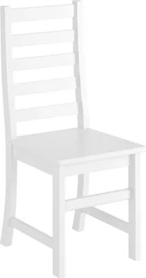 Produktbild von Weißer Stuhl Eris Küchenstuhl Massivholzstuhl Esszimmerstuhl 90.71-21 W