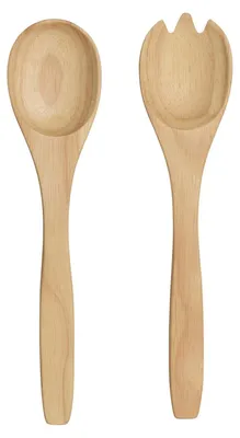 Produktbild von ASA Salatbesteck, natur WOOD 30 x 7 cm, H. 2 cm 53930970 Neuheit 2020 Vorteilsset beinhaltet 6 x den genannten Artikel und Geschenk + Spende
