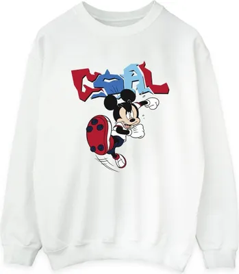 Produktbild von Disney - "Goal Striker" Sweatshirt für Damen BI28802 (XXL) (Weiß)