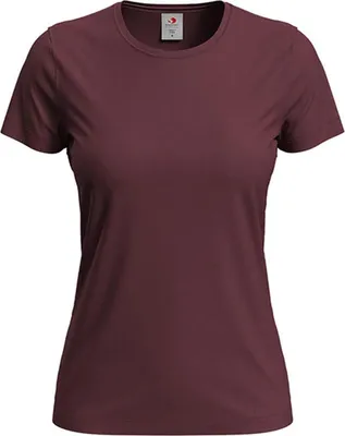 Immagine prodotto di Stedman ST2600 | Maglietta classica da donna - Colore: Bordeaux - Taglia: XXL