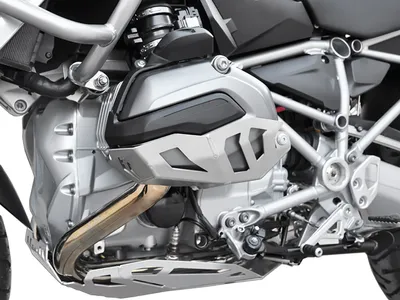 Produktbild von ZIEGER Zylinderschutz kompatibel mit BMW R 1200 GS silber