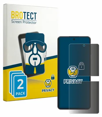 Produktbild von 2x BROTECT Sichtschutzfolie für Samsung Galaxy Z Flip 8 Anti-Spy Privacy Sichtschutz Blickschutz Folie Blaulicht-Schutz