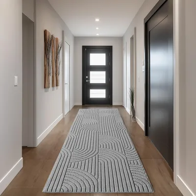 Zdjęcie produktu dla Homebyhome Dywan Salon Boho Design Bouclé P?telkowy Styl Skandynawski Trwa?y Mi?kki do Sypialni, Rozmiar: 80x250 cm
