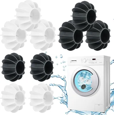 Produktbild von Wäschekugeln für Waschmaschine, Pack von 10, Reusable Wäschekugel