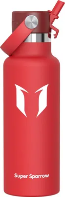 Produktbild von Sparrow Trinkflasche Kinder 500ml Edelstahl Thermosflasche mit Strohhalm