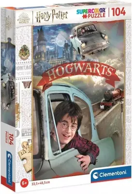 Produktbild von Clementoni-Puzzle 104 Harry Potter 25724