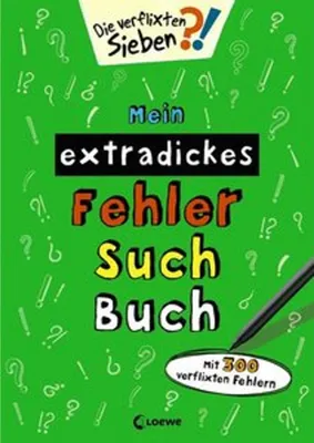 Obrázek produktu pro Mein extradickes Fehler-Such-Buch (grün)