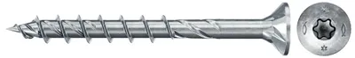 Produktbild von fischer Spanplattenschraube PowerFast, FPF II CTP 6,0 x 60 BC 200 Senkkopf mit Innenstern TX Teilgewinde galvanisch verzinkt, blau passiviert, 200 Stück
