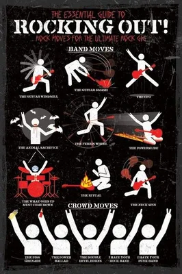 Image de Guide Pour Rockeur - 61x91,5cm - Affiche Poster