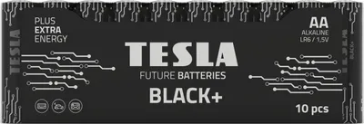 Produktbild von TESLA Alkalibatterie R6 (AA) BLACK+ [10x72] 10 Stk.