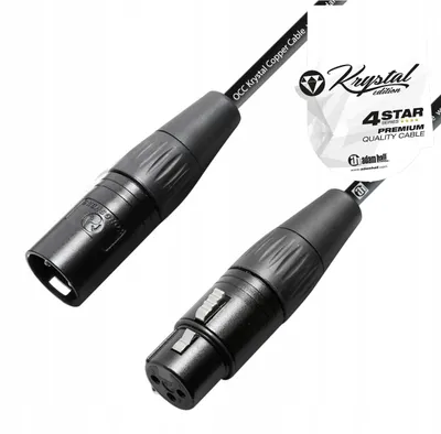 Immagine prodotto di Cavo microfonico Adam Hall K4KMMF, connettori XLR - XLR, lunghezza 10 metri