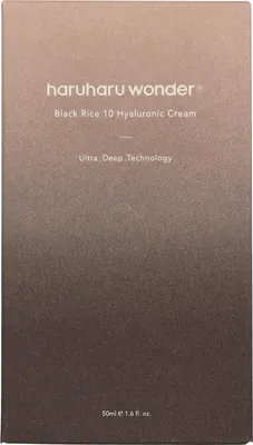 Obrázek produktu pro Haruharu Wonder Black Rice pleťový krém 10 Hyaluronic Cream 50 ml