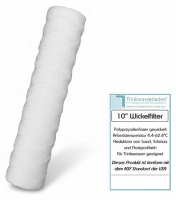 Produktbild von Sediment Vorfilter 10' gewickelt Grobfilter, Filter Feinheit:5 µm, KI-generiertes Bild