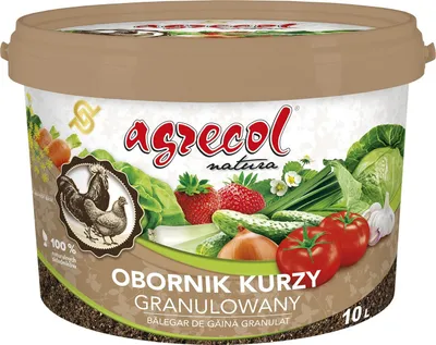 Zdjęcie produktu dla Obornik kurzy granulowany AGRECOL 10L