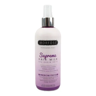 Produktbild von Morfose Supreme Hair Care Milk 300 ml – Leave-in Haarpflege mit Feuchtigkeitspflege