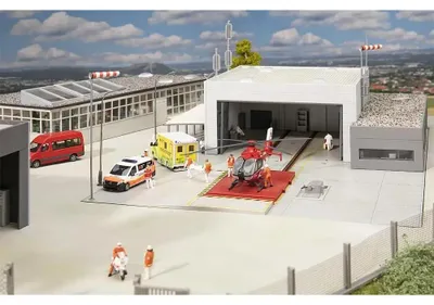 Produktbild von FALLER 130158, HO (1:87), Grau, Rot, Weiß