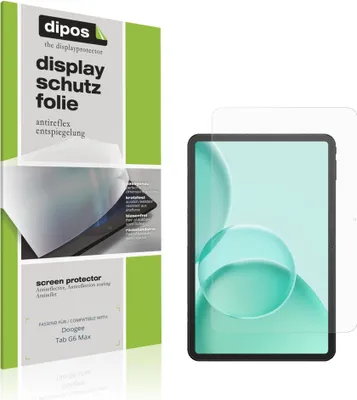 Immagine prodotto di 2x Pellicola Protettiva per Doogee Tab G6 Max Protezione Schermo Antiriflesso dipos