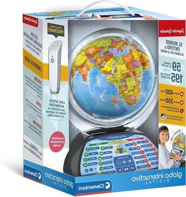Produktbild von Interaktive Erdglobe bunt spanische Version