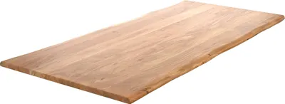 Produktbild von DELIFE Esstischplatte Edge 200x100cm Akazie Natur Live-Edge