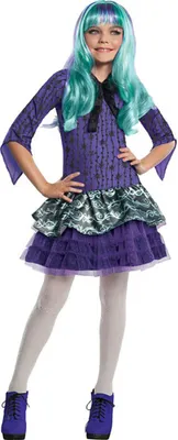 Produktbild von Monster High Twyla Kostüm  Kinder # Gr. L / 140-146 (8-10 Jahre)