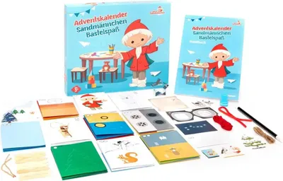 Zdjęcie produktu dla Zabawa w tworzenie kalendarza adwentowego Sandman