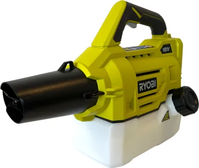 Obrázek produktu pro RYOBI RY18FGA-0 Akumulátorový mlhový postřikovač 18 V 4,5 m Solo ( 5133004912 ) - bez baterie, bez nabíječky