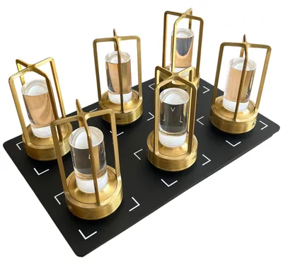 Lanta Gold Gastro-Tischleuchte 6er Set Produktbild 1
