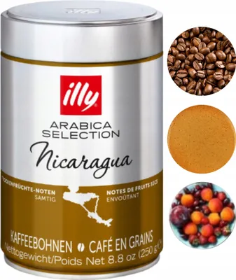 Produktbild von Illy Nicaragua Arabica Kaffeebohnen 250g