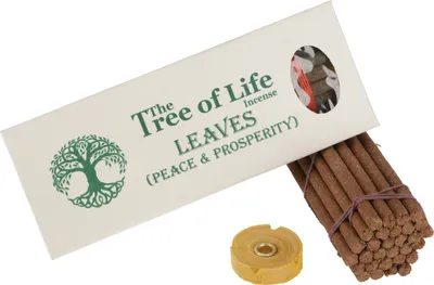 Produktbild von The Tree of Life- Incense, Handmade Räucherstäbchen - Leaves/Peace and Prosperity, 13*5*5 cm, Räucherstäbchen aus Tibet, Nepal