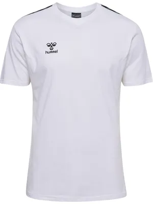 Zdjęcie produktu dla Hummel hmlAUTHENTIC CO T-SHIRT S/S - biały, rozmiar:L