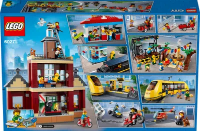 Obrázek produktu pro LEGO City Hlavní náměstí, Sada na stavění, 6 rok/roky, Plast, 1517 kusů, 3,03 kg