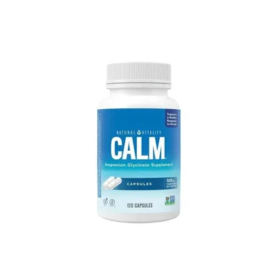 Obrázek produktu pro Natural Vitality Calm Magnesium Glycinate 120 kapslí 17422