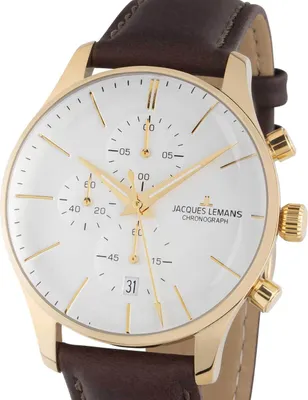 Produktbild von Jacques Lemans 1-2163G London Herren Chronograph 40mm 5ATM