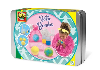 Obrázek produktu pro SES Creative Bath bombs, Kreativní souprava pro děti, 8 rok/roky, Vícebarevný, 1 kusů