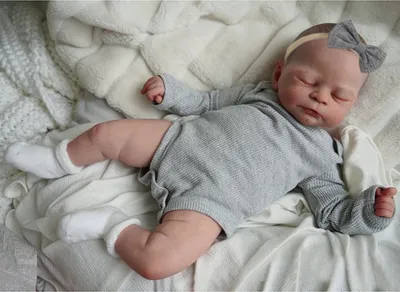 Immagine prodotto di 50CM Reborn Baby Dolls Sleeping Timothy mano Colore Baby 3D Pelle con vene visibili Bebe Reborn Doll Toy per bambini
