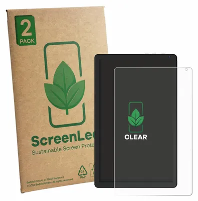 Produktbild von 2x ScreenLeaf Schutzfolie für Gleeso KB1004 nachhaltiger Displayschutz Display Schutz Folie Klar Transparent