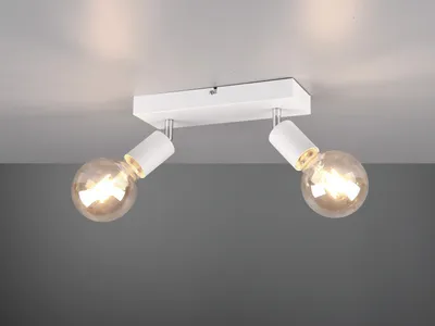 Produktbild von Deckenstrahler VANNES 2 Flammig Silber, 26cm breit - R80182031