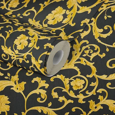 Produktbild von A.S. Creation Versace 3 | 343262 | Vliestapete Vintage | 0.70 m x 10.05 m | Gelb