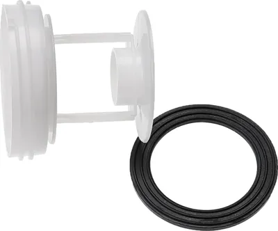 Produktbild von vhbw Flusensieb kompatibel mit Bosch Siemens Balay Neff MAXXWFO2840OE, MAXXWFO2831, MAXXWFO2840 Waschmaschine, Trockner - 6,2 cm, Mit Dichtungsring