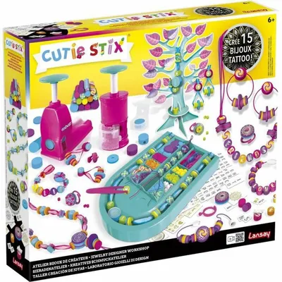 Obrázek produktu pro Set creare bijuterii Lansay Cutie Stix, pentru fetite, +6 ani