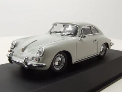 Produktbild von Porsche 356 B Coupe 1961 grau Modellauto 1:43 Maxichamps