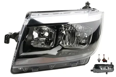Produktbild von Johns, Scheinwerfer Halogen passend für VW Crafter 09/16- H7 H15 L +Nebel+ Leuchtmittel 7C1941005 65251016009 7C0941661A