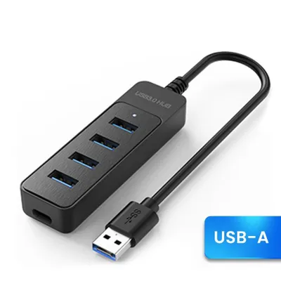Produktbild von USB 3.0 Hub 5 Port USB-Anschluss, für MacBook Pro, PC und Laptop, Plug & Play