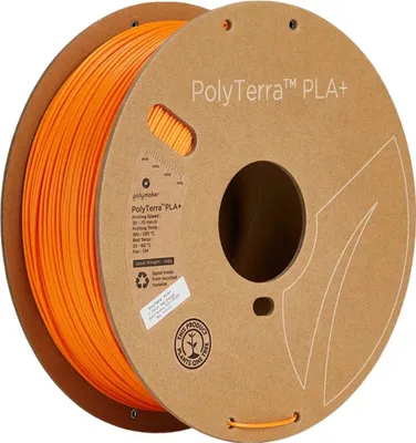 Produktbild von Polymaker PolyTerra PLA+ filament Orange 1.75 mm 1KG