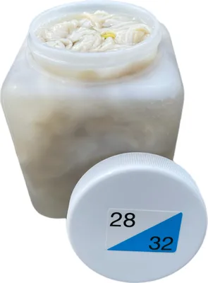 Produktbild von Schweinedarm Kaliber 28/32 - 91,4 Meter füllfertig in der Dose 1A  | wurstmacher-shop