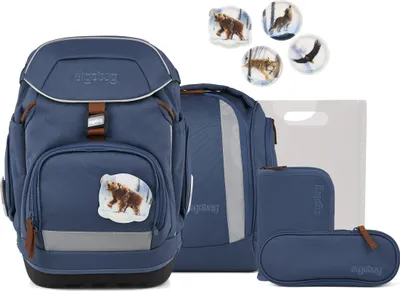 Produktbild von ergobag pack Schulrucksack-Set Schneebärstöber