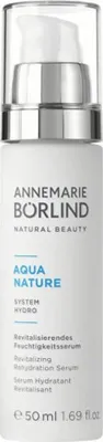 Zdjęcie produktu dla ANNEMARIE BÖRLIND AQUANATURE Rewitalizujące serum nawilżające 50ml - Vegan