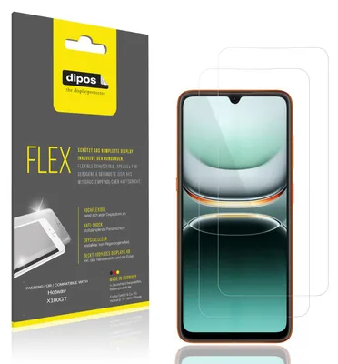Immagine prodotto di 2x Pellicola protettiva per Hotwav X100GT, rivestimento al 100%, Protezione dipos Flex